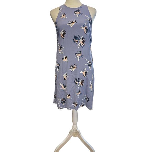 Amour Vert Silk Dress XS Floral Print Sleeveless Fit & Flare Eco-Friendly Women - Picture 1 of 4